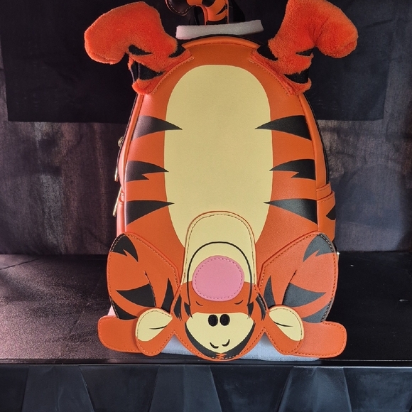 Disney Tigger Loungefly Orange and Black Backpack